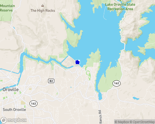 Oroville Lake Map