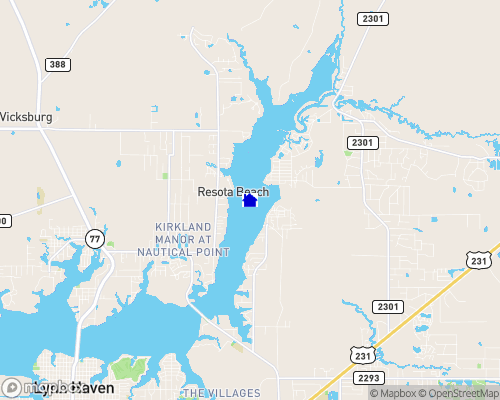 Deer Point Lake Map