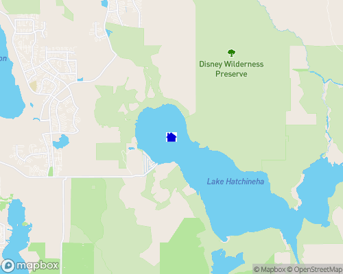 Lake Hatchineha Map