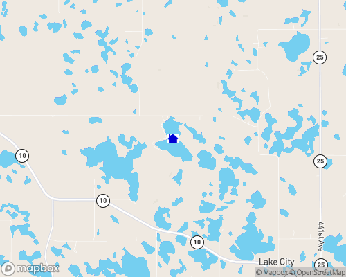 Nine Mile Lake Map