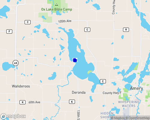 Lake Wapogasset Map