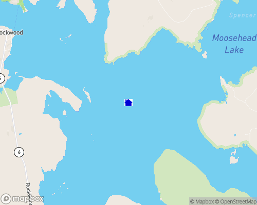 Moosehead Lake Map