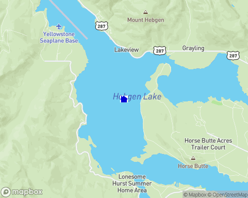Hebgen Lake Map
