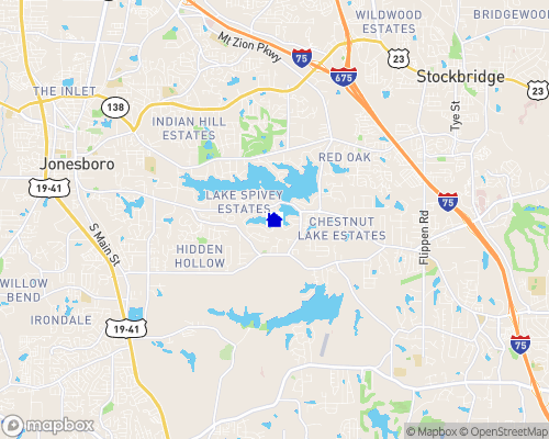 Lake Jodeco Map