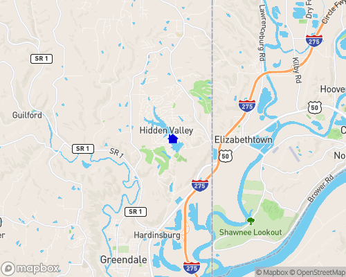 Hidden Valley Lake Map