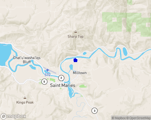 St. Joe River Map