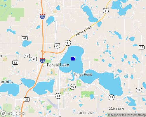 Forest Lake Map