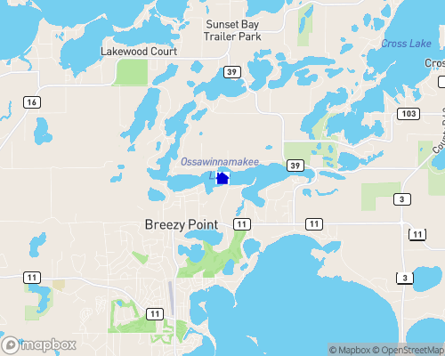 Ossawinnamakee Lake Map