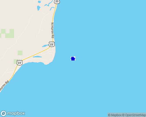 Lake Huron - Iosco County Map