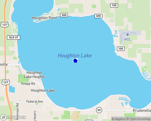 Houghton Lake Map