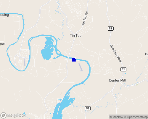 Brazos River - Parker County Map