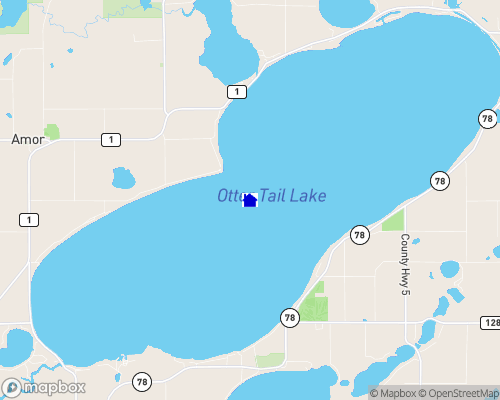 Ottertail Lake Map
