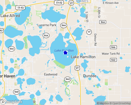 Lake Hamilton Map