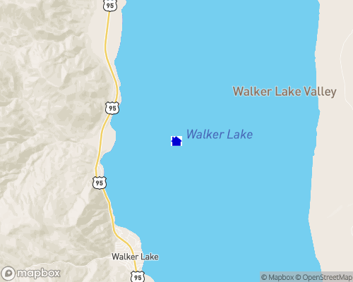 Walker Lake Map