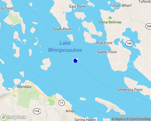 Lake Winnipesaukee Map