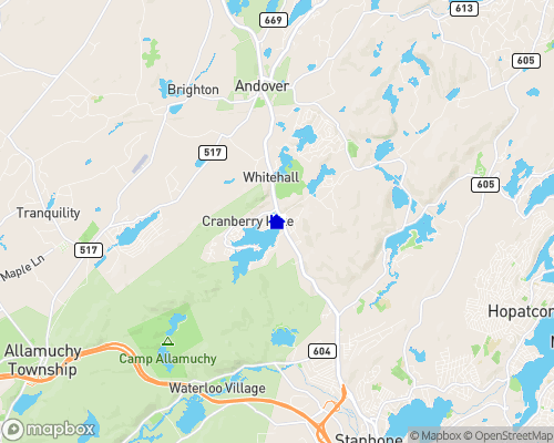 Cranberry Lake Map