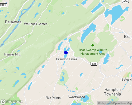 Crandon Lake Map