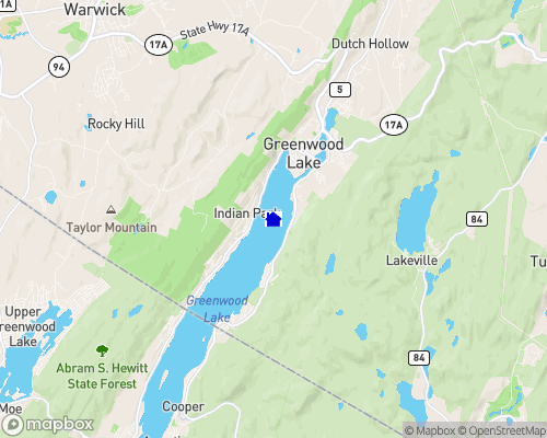 Greenwood Lake Map