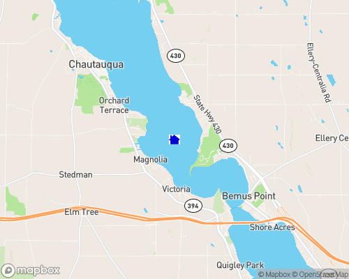 Chautauqua Lake Map