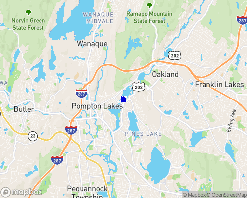 Pompton Lake Map