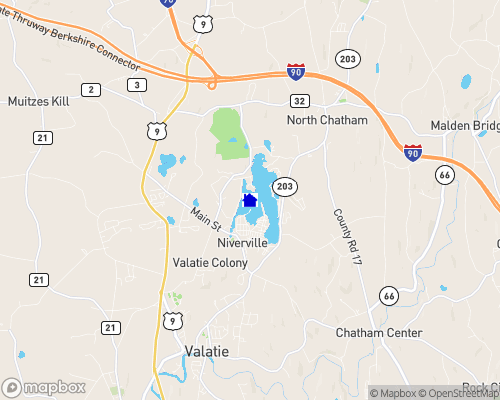 Kinderhook Lake Map