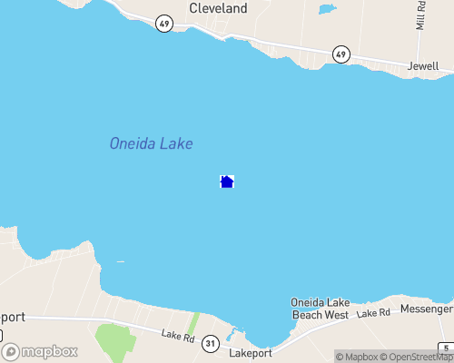 Oneida Lake Map
