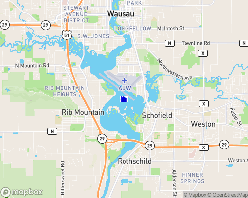 Lake Wausau Map