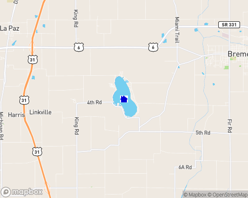 Lake of the Woods - Marshall County Map