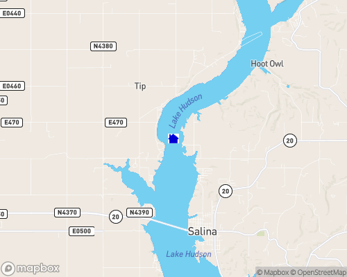 Lake Hudson Map