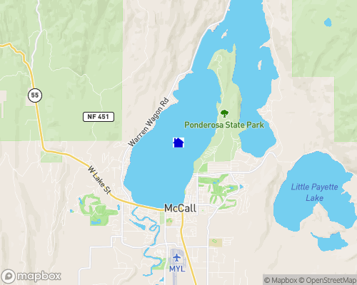 Payette Lake Map
