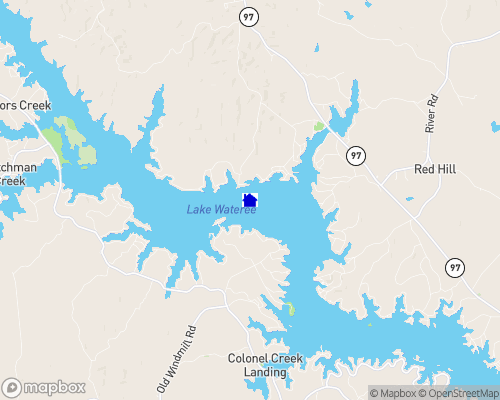Lake Wateree Map