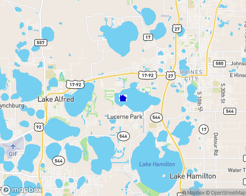 Lake Henry - Polk County Map