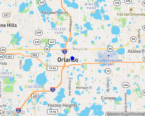 Lake Eola  Map