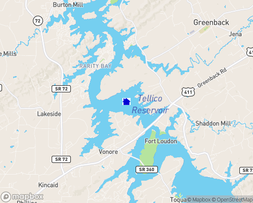 Tellico Lake Map