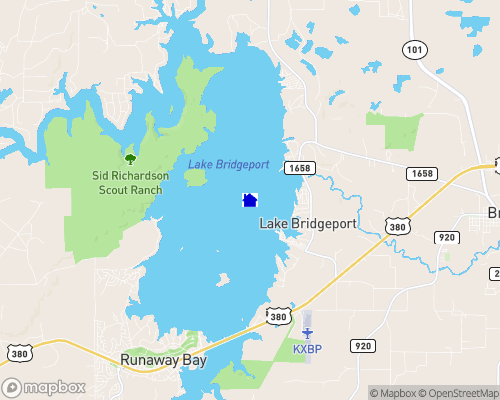 Lake Bridgeport Map