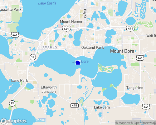 Lake Dora Map
