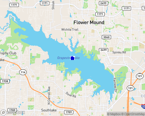 Lake Grapevine Map
