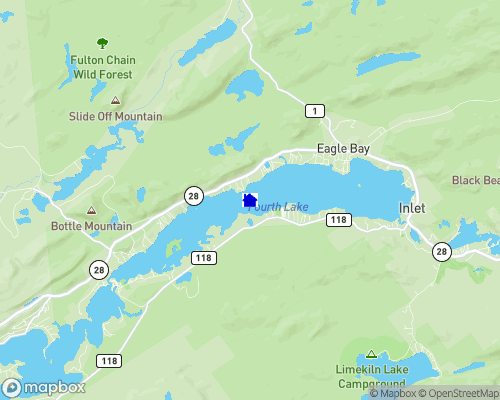 Fourth Lake Map