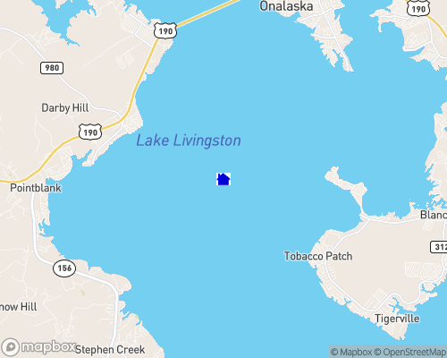 Lake Livingston Map