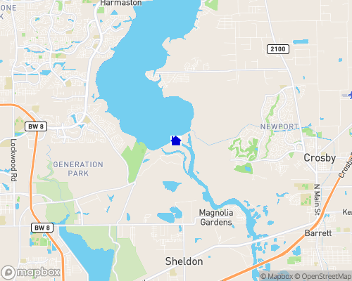 Lake Houston Map