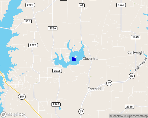 Lake Quitman Map