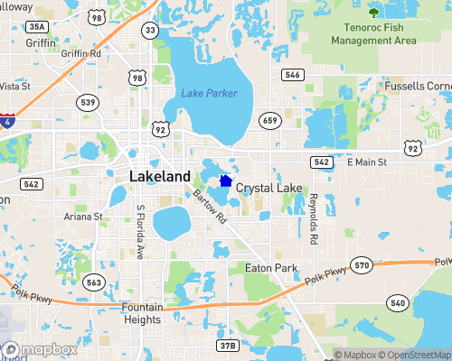 Lake Bonny Map