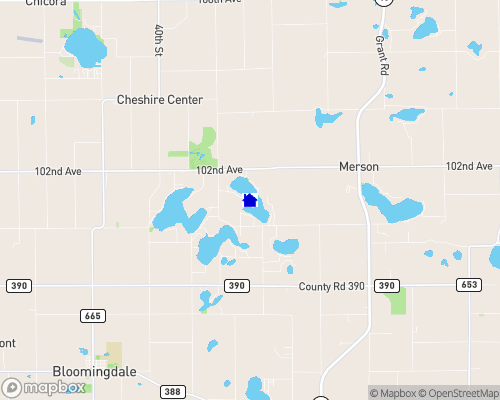 Duck Lake - Allegan County Map