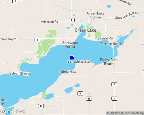 Green Lake - Green Lake County Map