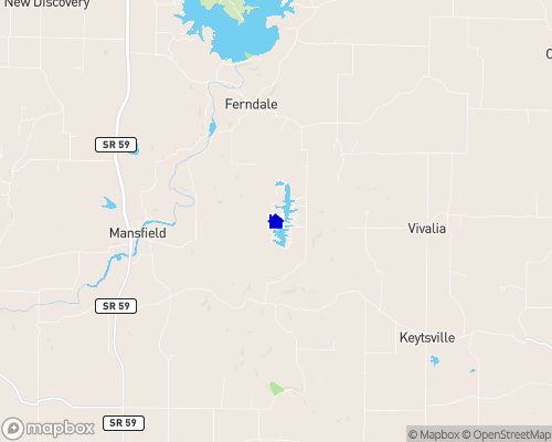 Rocky Fork Lake Map